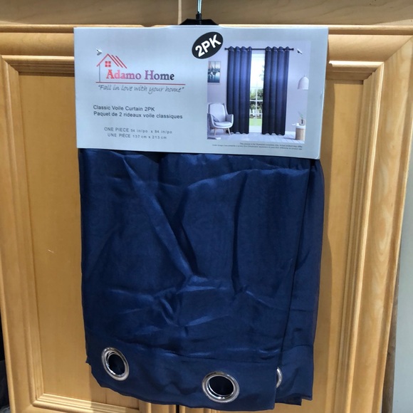 🪟 Adamo Home two-pack classic voile curtains - Picture 2 of 3